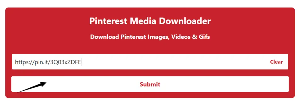 Press Submit