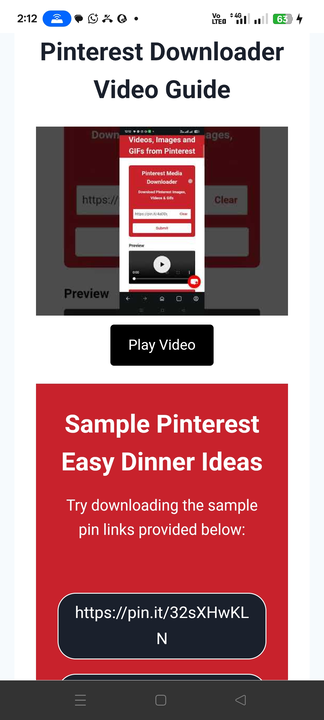 PinFetcher Android App